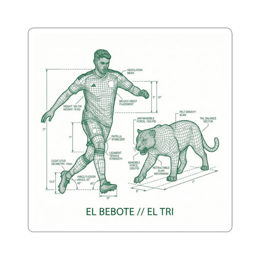 El Tri - Mexico Sticker