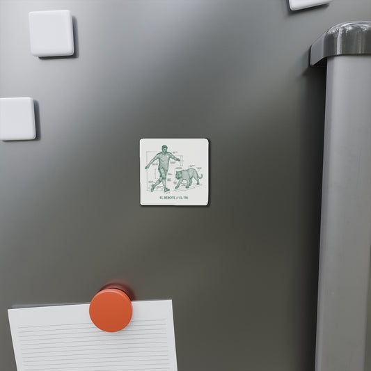 Die-Cut Magnet — El Bebote // El Tri Diagram World Cup